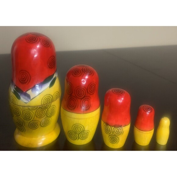 Dolls Russian Emboitables Matryoshka Painted At Hand By Uliyanova - Picture 2 of 7